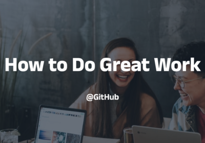 How to Do Great Work？